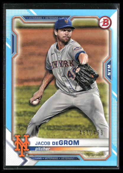 Jacob deGrom Light Blue /499