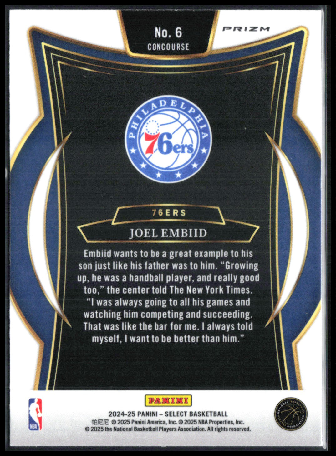 Joel Embiid Raywave Concourse