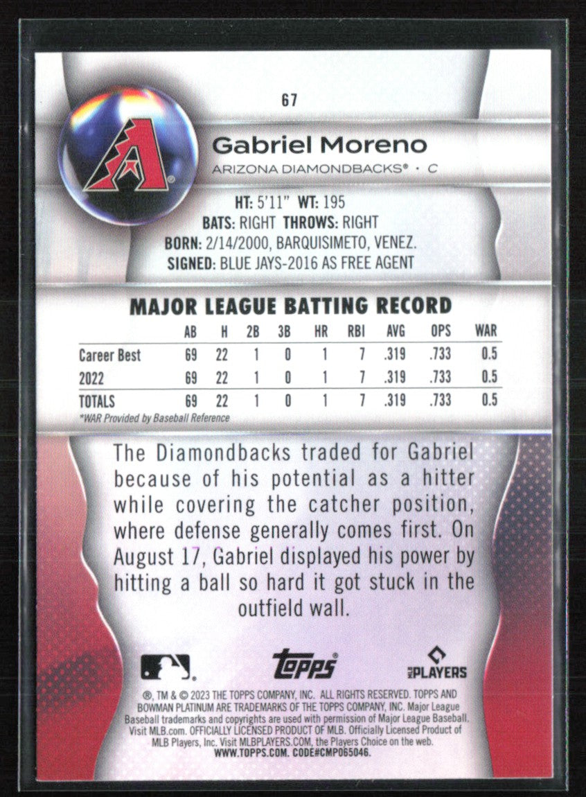 Gabriel Moreno RC