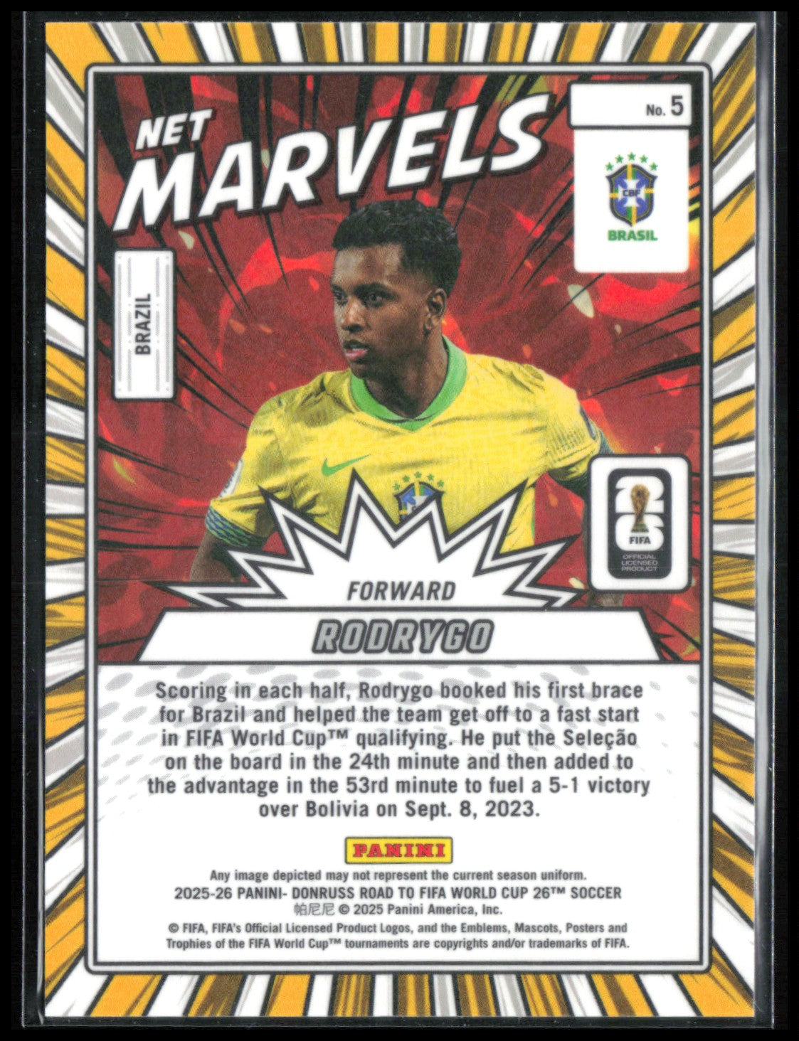 Rodrygo Net Marvels