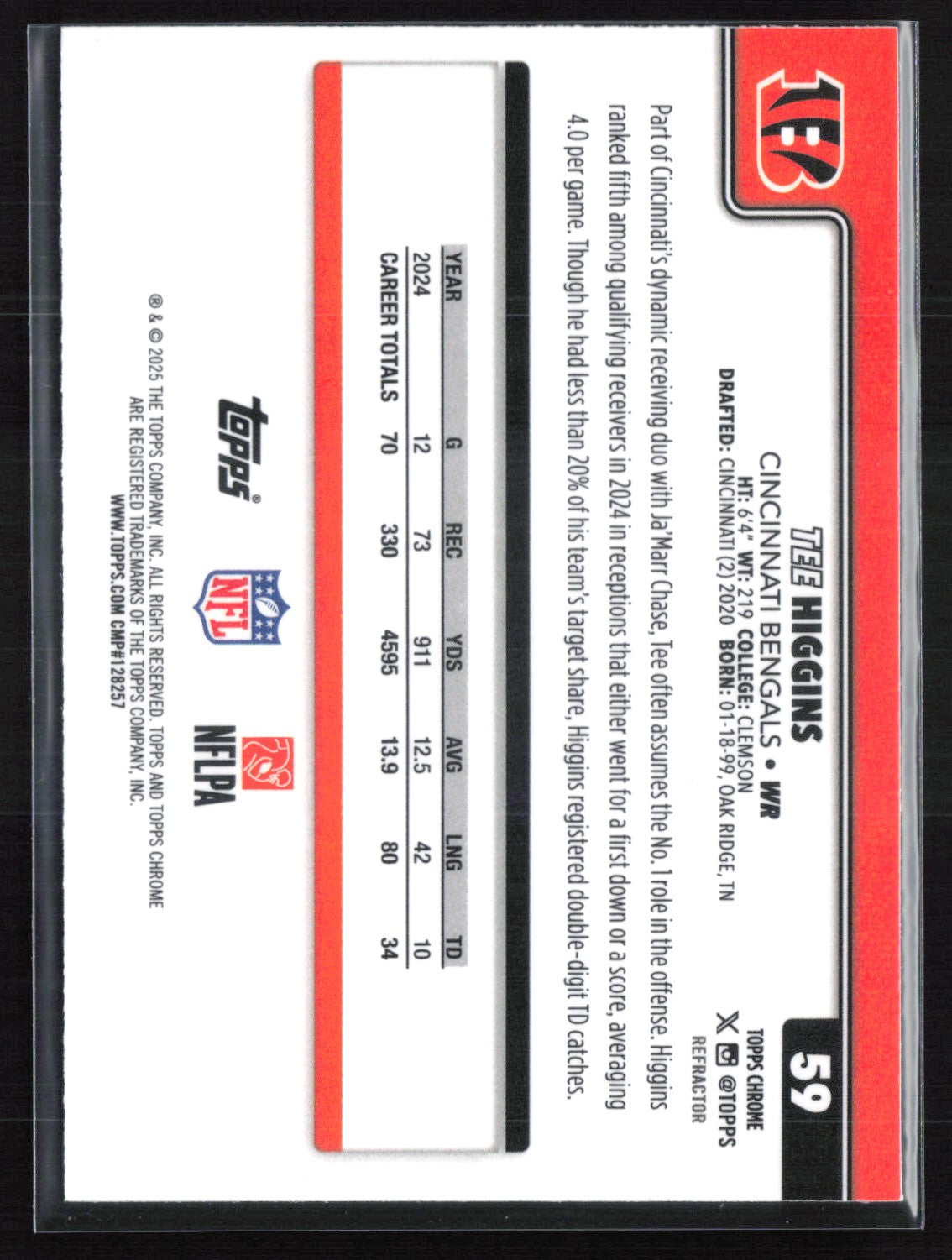 Tee Higgins Refractor