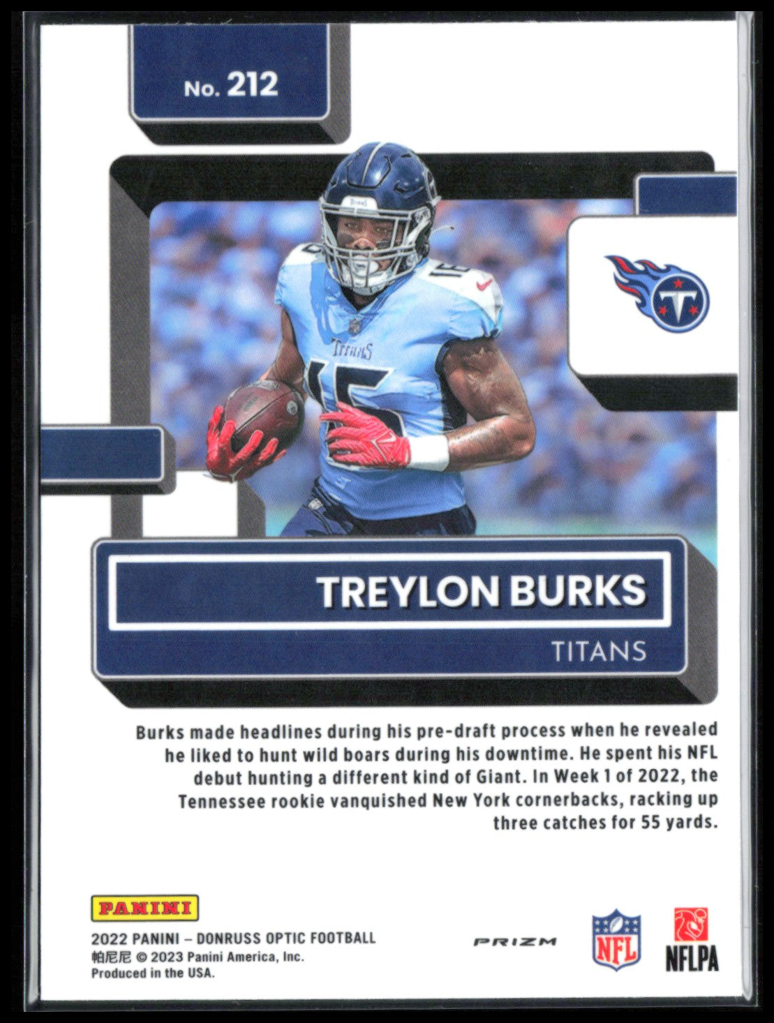 Treylon Burks RC Purple Shock
