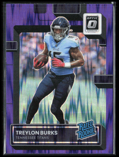 Treylon Burks RC Purple Shock