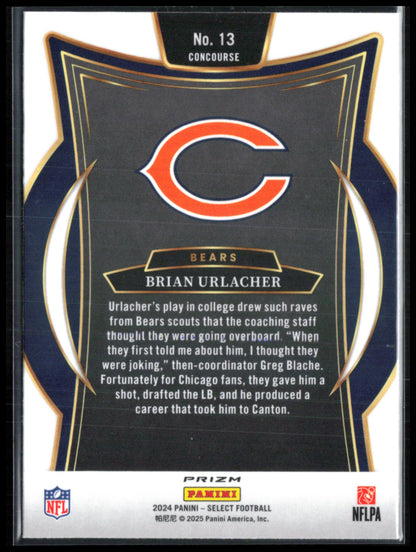 Brian Urlacher Black Red Shock