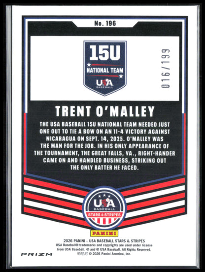 Trent O'Malley Red Disco /199