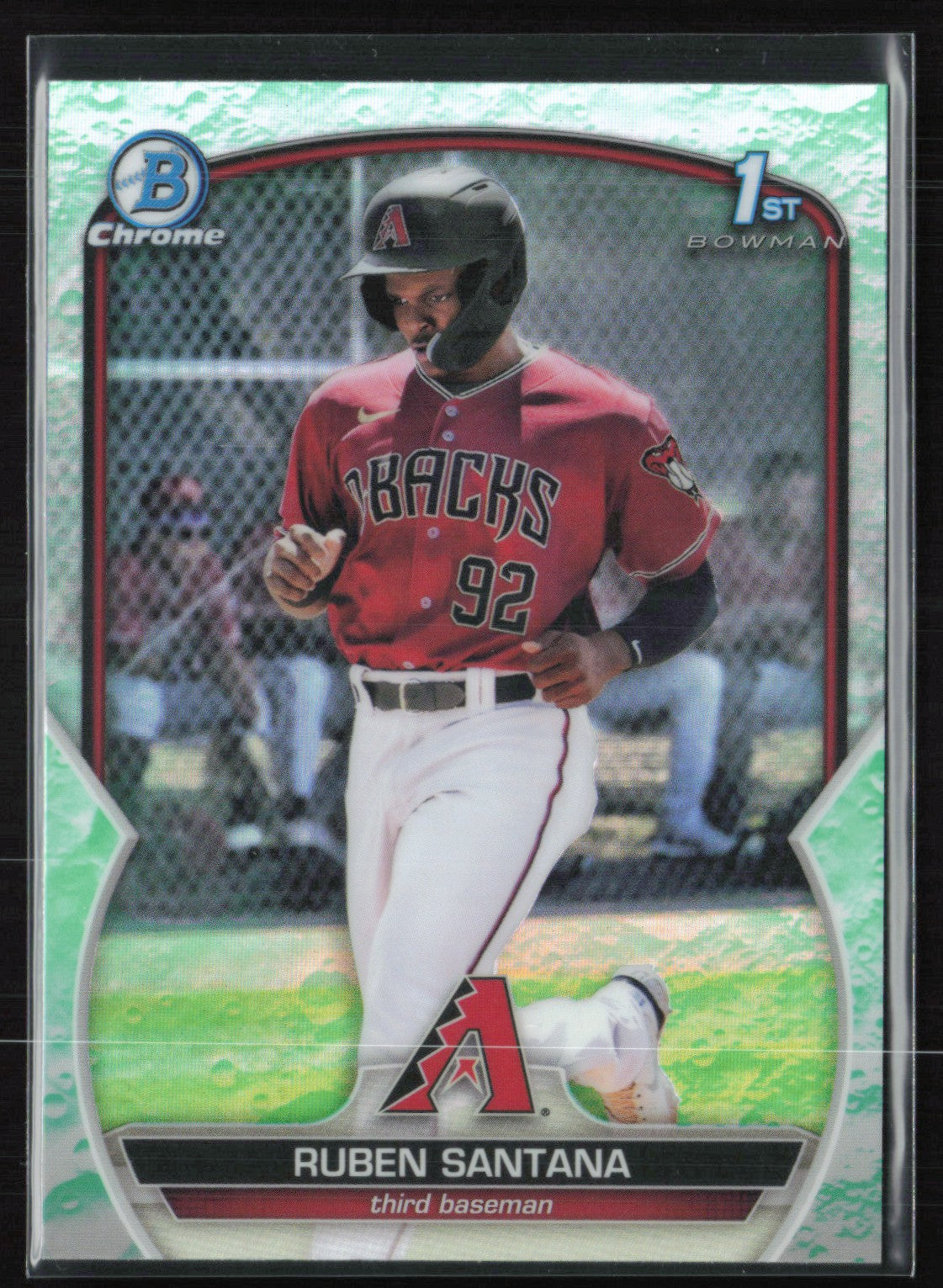 Ruben Santana 1st Bowman Lunar Green