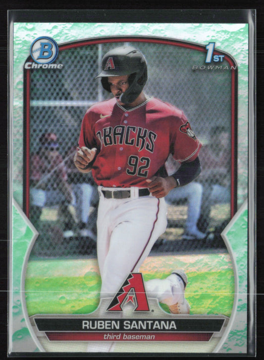 Ruben Santana 1st Bowman Lunar Green