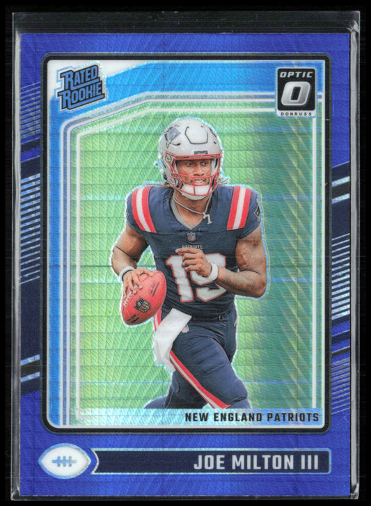 Joe Milton III RC Blue Hyper