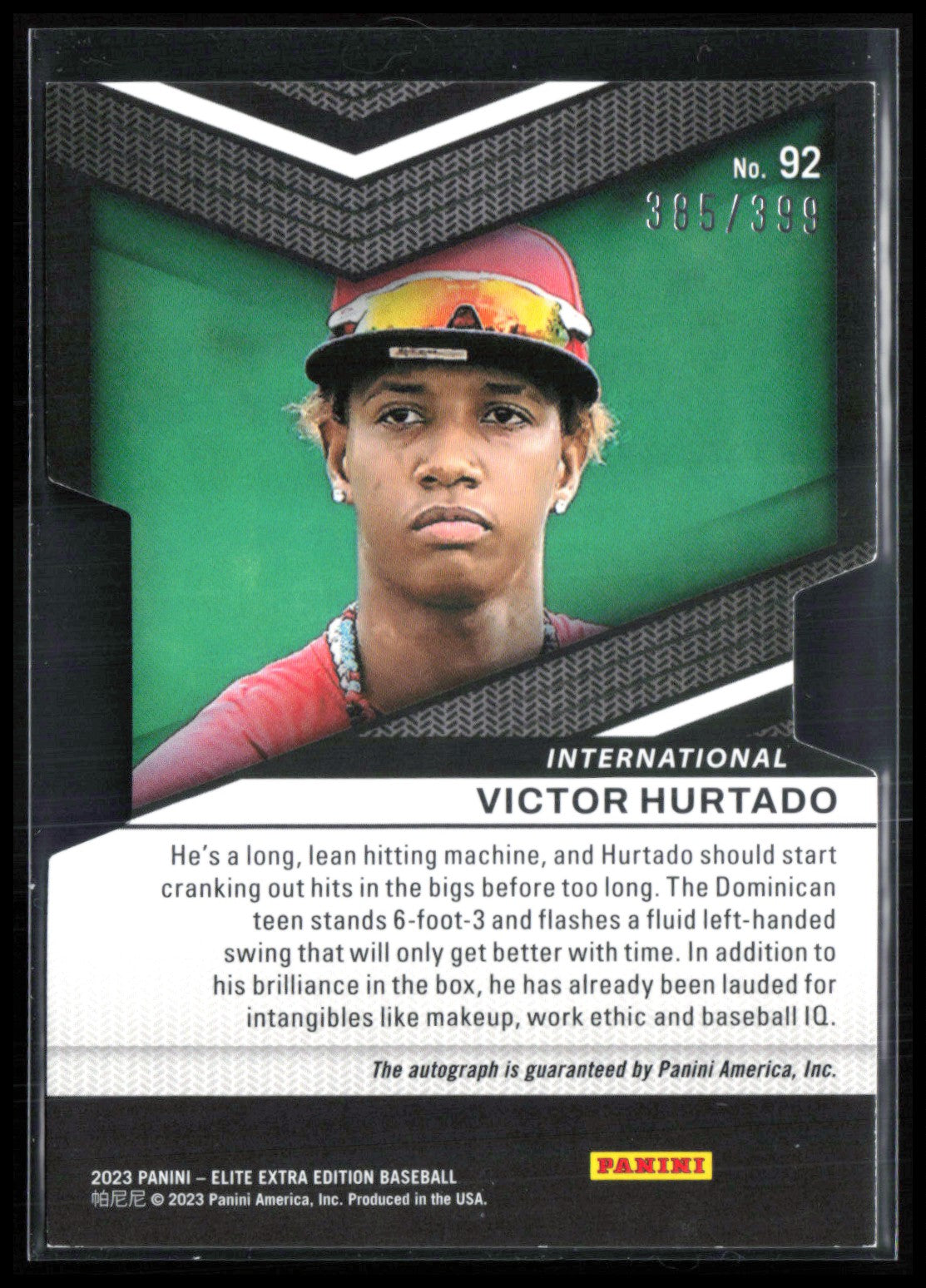 Victor Hurtado Auto Die-Cut /399