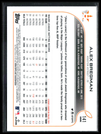 Alex Bregman Prism Refractor
