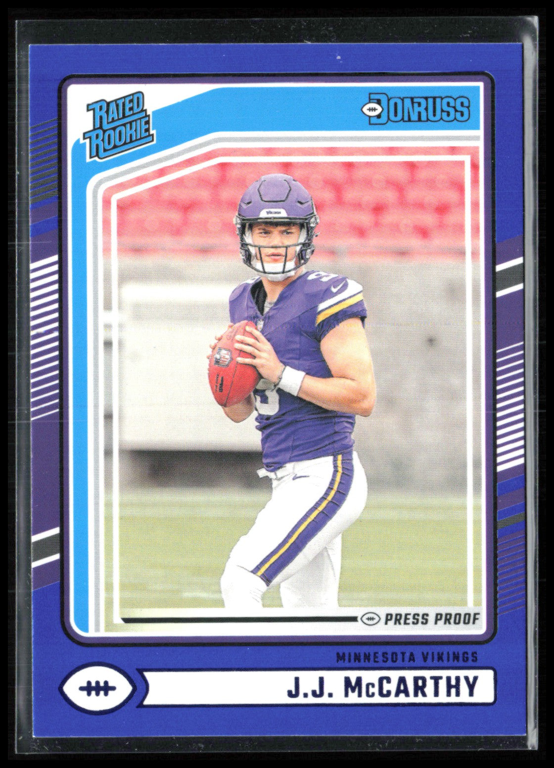 J.J. McCarthy RC Blue