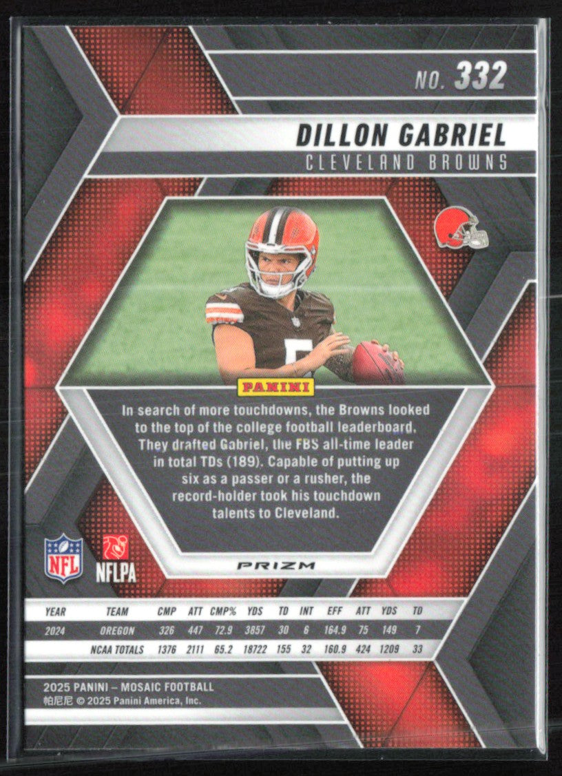 Dillon Gabriel RC Holo