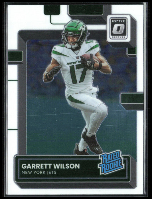 Garrett Wilson RC Optic Rated Rookie