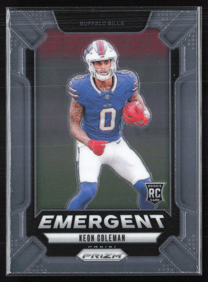 Keon Coleman RC Emergent