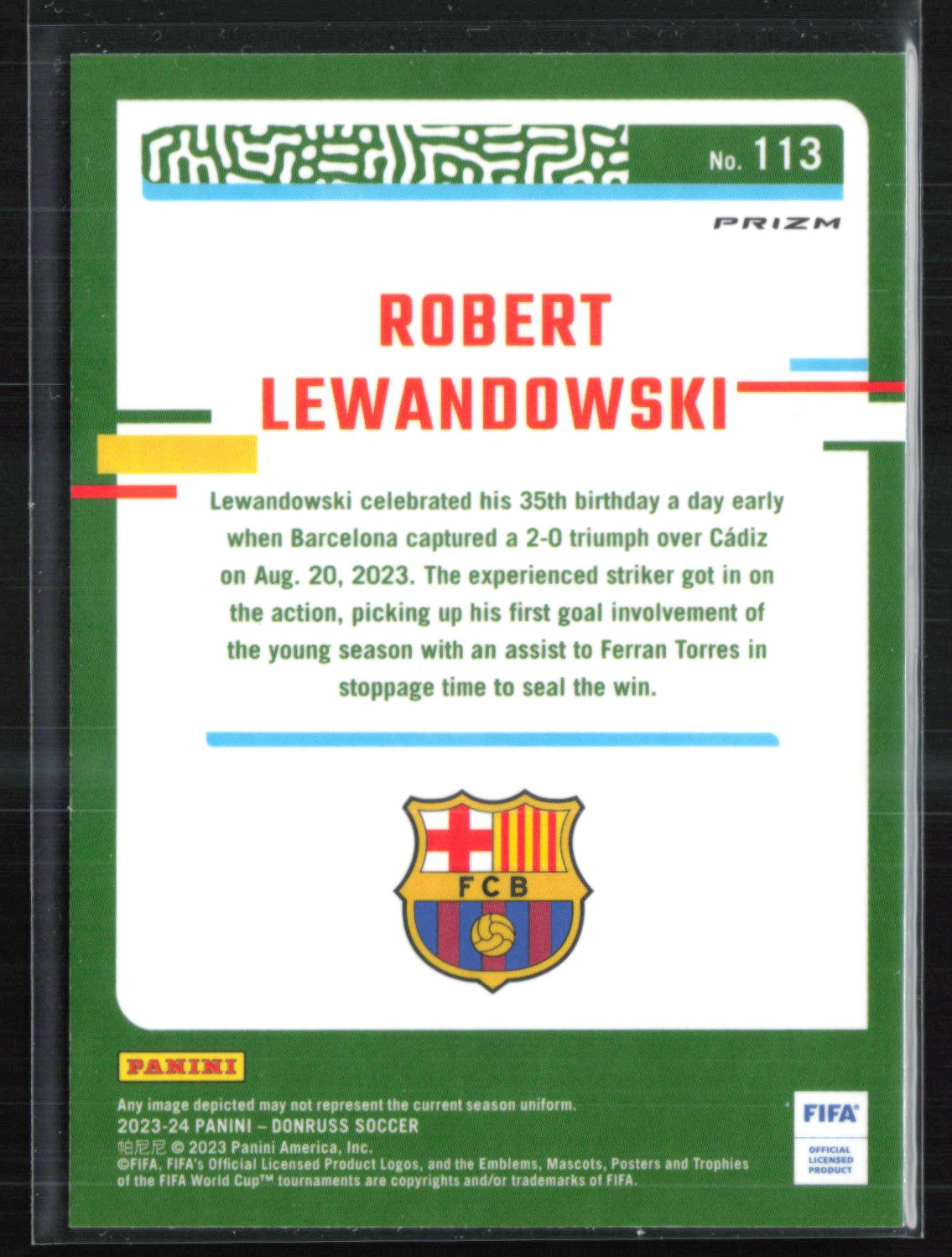 Robert Lewandowski Holo