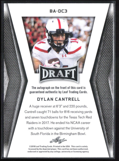 Dylan Cantrell Auto Draft