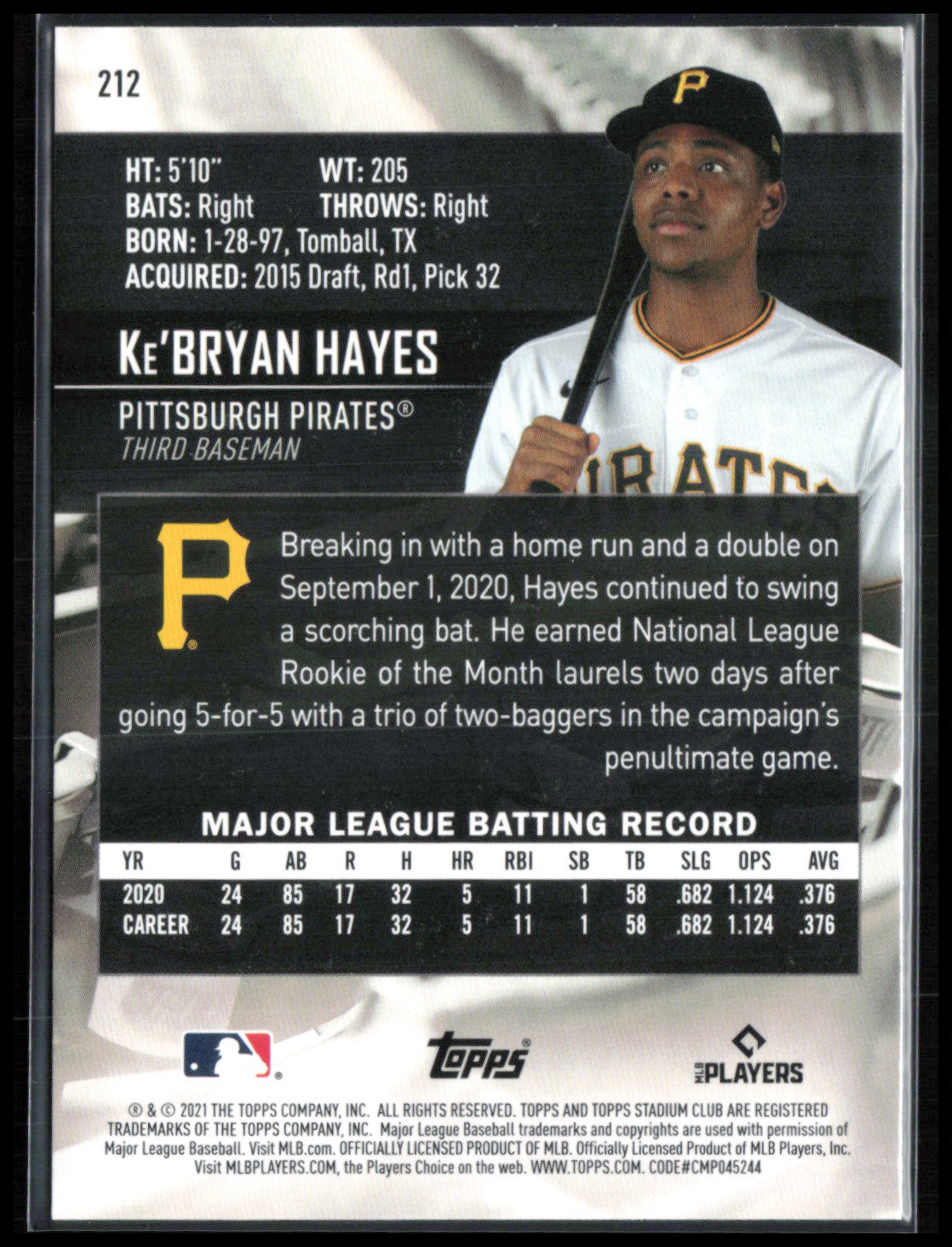 Ke'Bryan Hayes RC