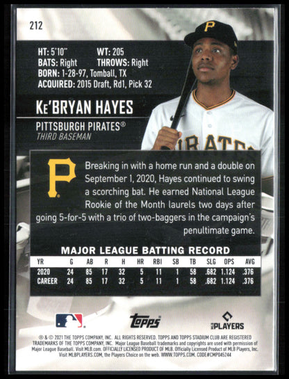 Ke'Bryan Hayes RC