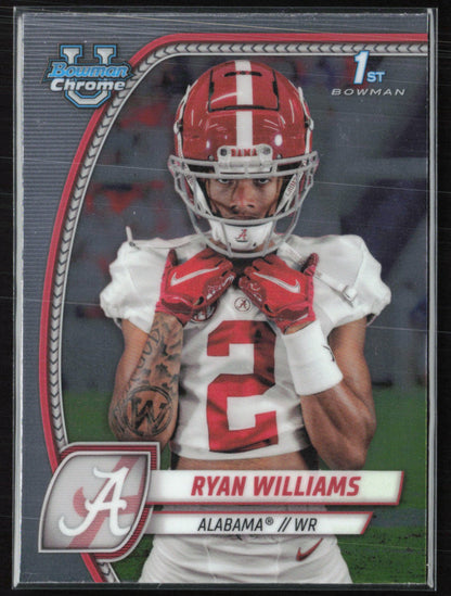 Ryan Williams 1st Bowman Chrome U