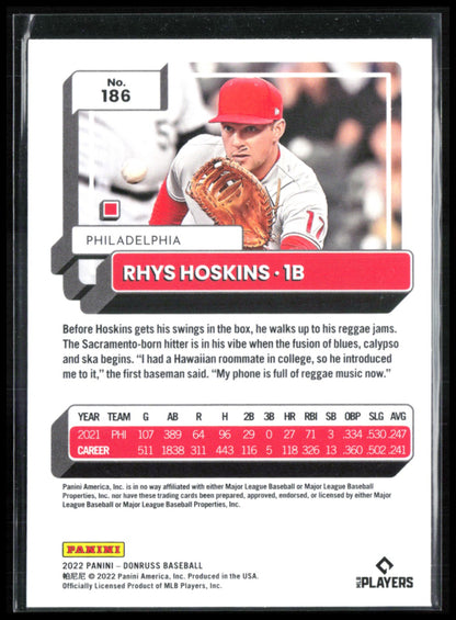 Rhys Hoskins Blue Foil
