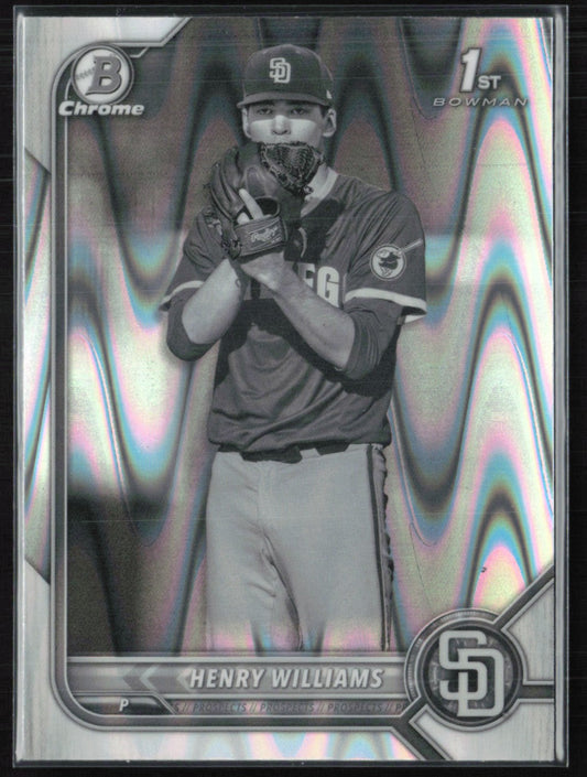 Henry Williams 1st Bowman B&W Raywave