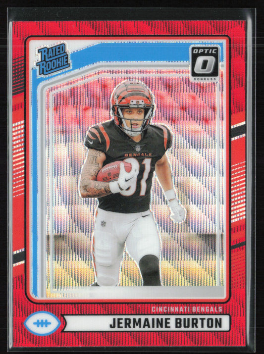 Jermaine Burton RC Red Wave