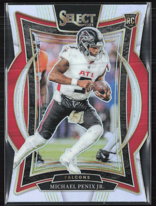Michael Penix Jr. RC Silver Die-Cut Concourse