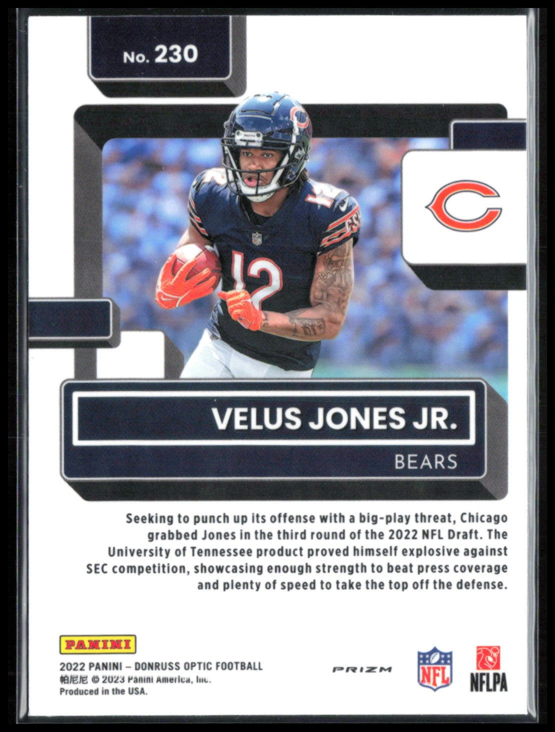 Velus Jones Jr. RC Purple Shock