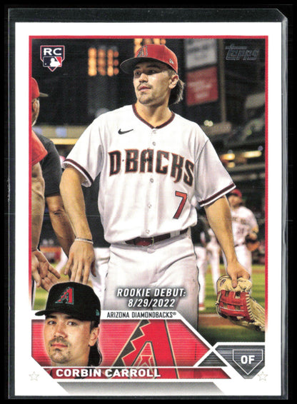 Corbin Carroll RC Debut