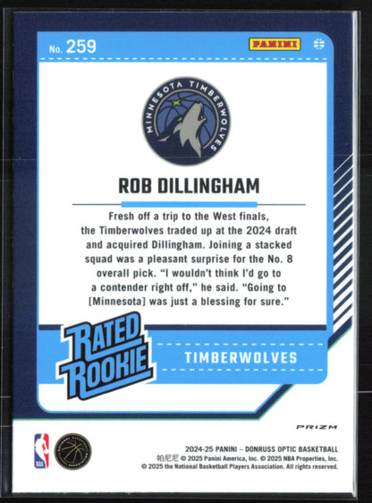 Rob Dillingham RC Green Seismic