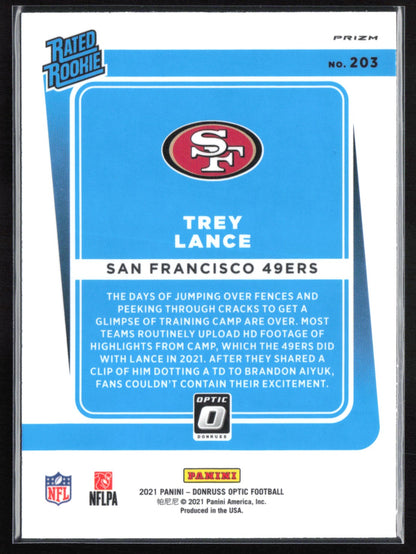 Trey Lance RC Blue Scope