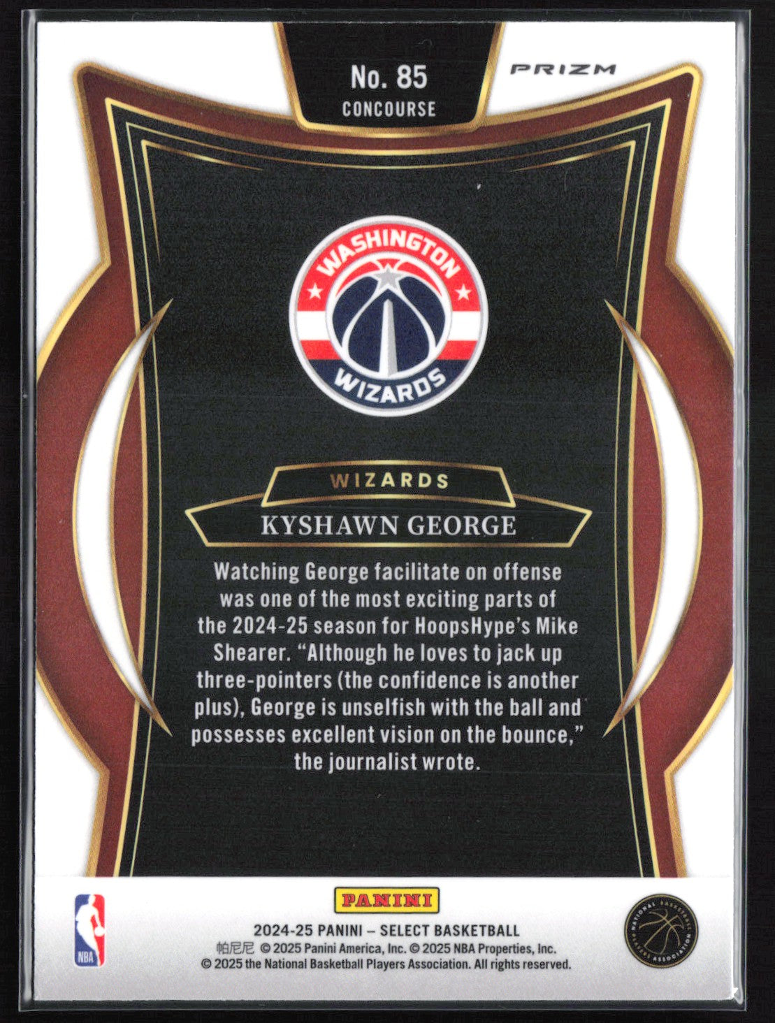 Kyshawn George RC Red Ice