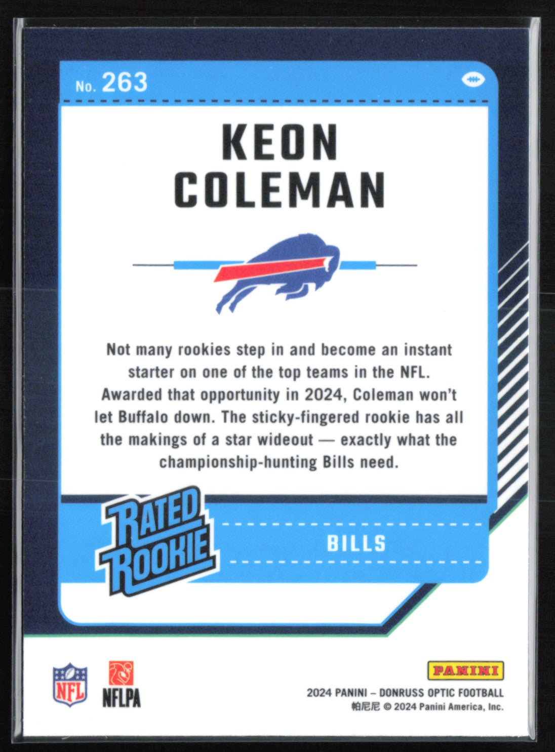 Keon Coleman RC Optic