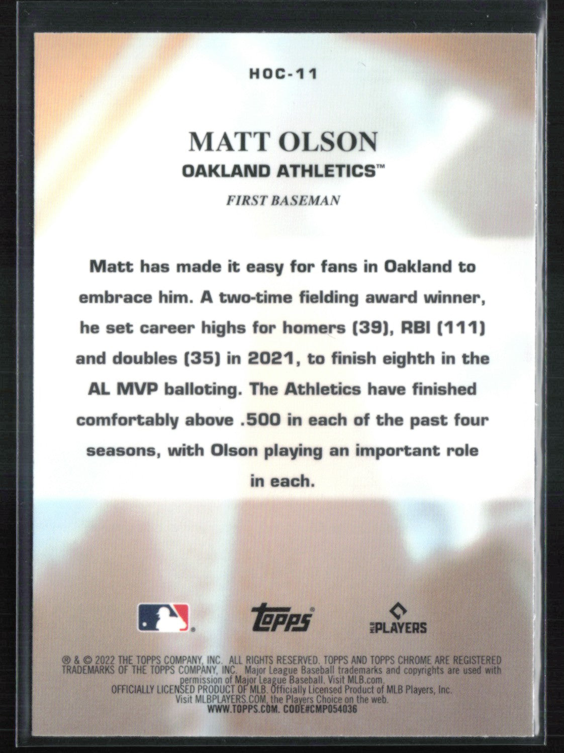 Matt Olson