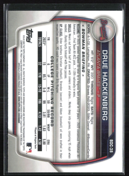 Drue Hackenberg 1st Bowman