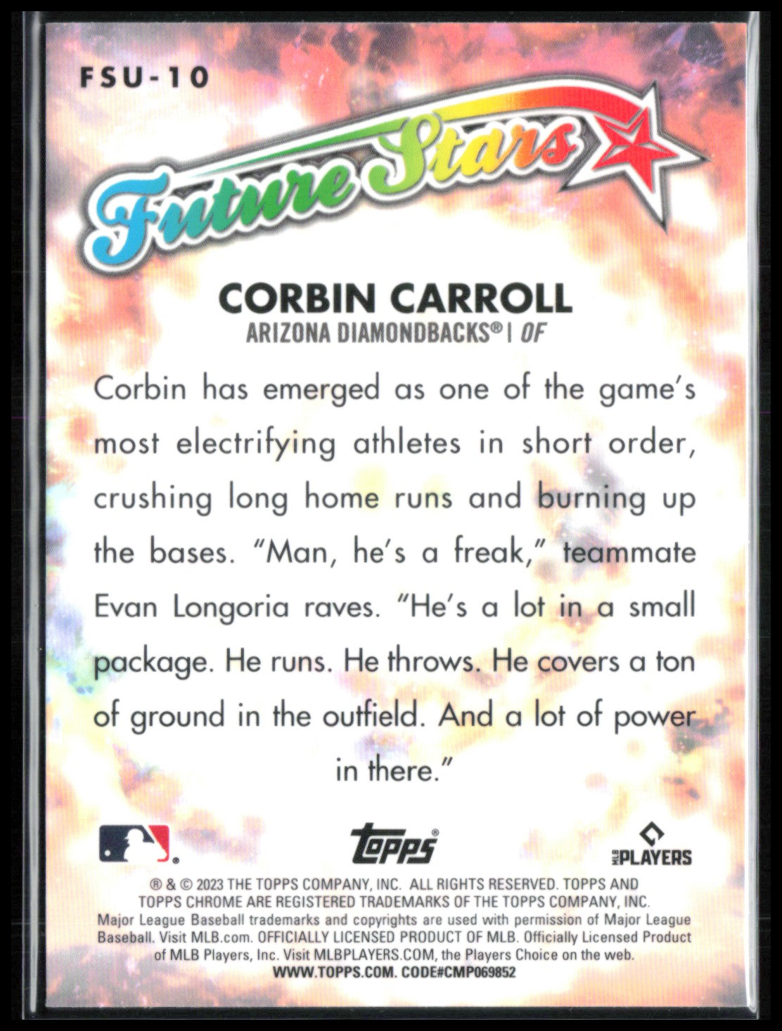 Corbin Carroll RC Future Stars