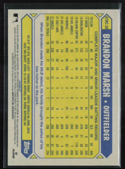 Brandon Marsh RC