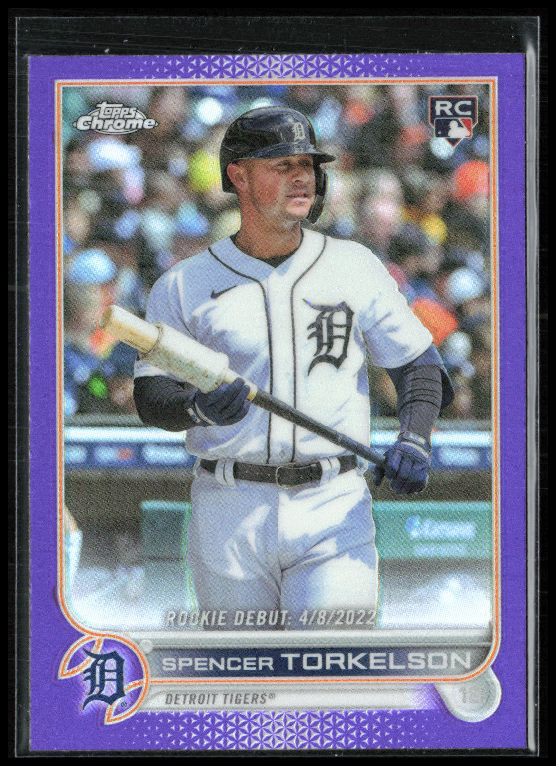 Spencer Torkelson RC Purple Refractor Debut