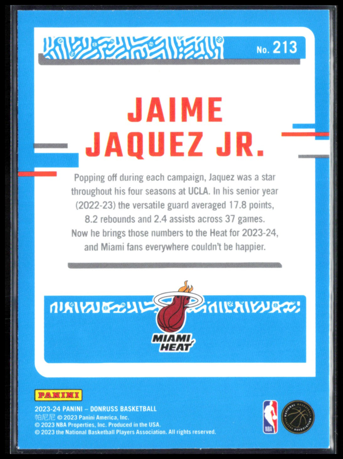Jaime Jaquez Jr. RC Green Laser