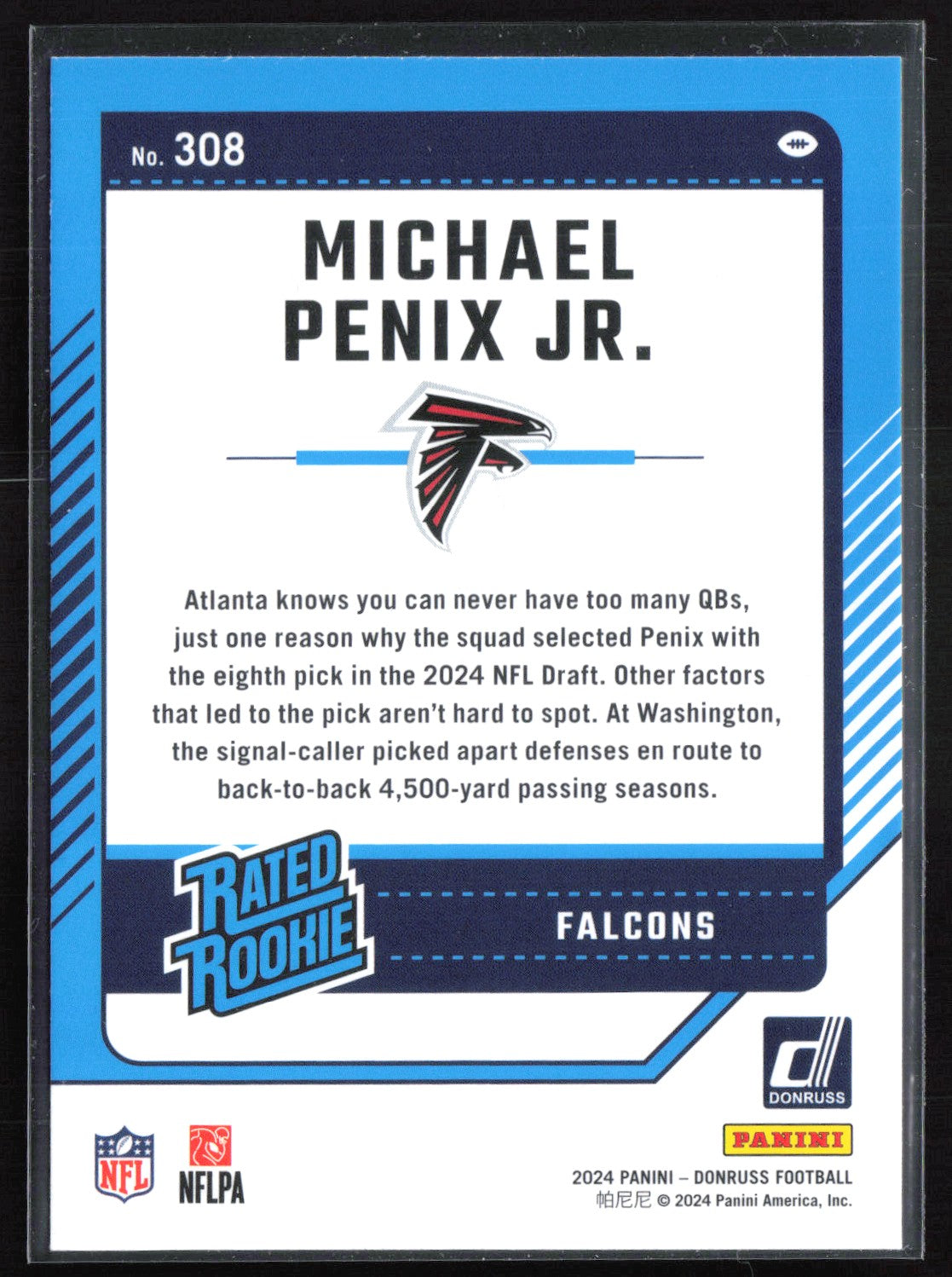 Michael Penix Jr. RC