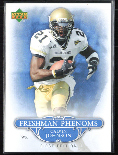 Calvin Johnson Freshman Phenoms 2007 UD First Edition