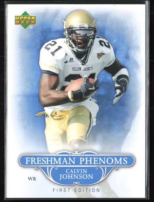 Calvin Johnson Freshman Phenoms 2007 UD First Edition