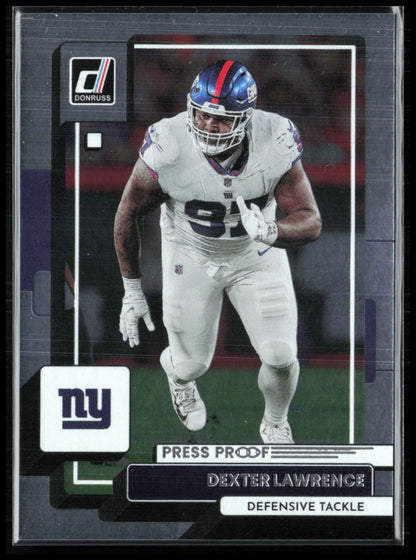 Dexter Lawrence Press Proof /100