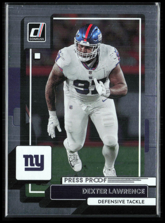 Dexter Lawrence Press Proof /100