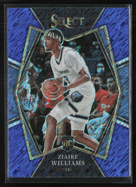 Ziaire Williams RC Blue Shimmer
