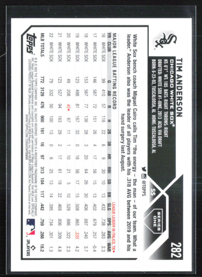 Tim Anderson Green Foil /499