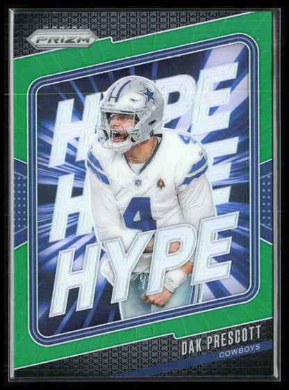 Dak Prescott Hype Green Prizm