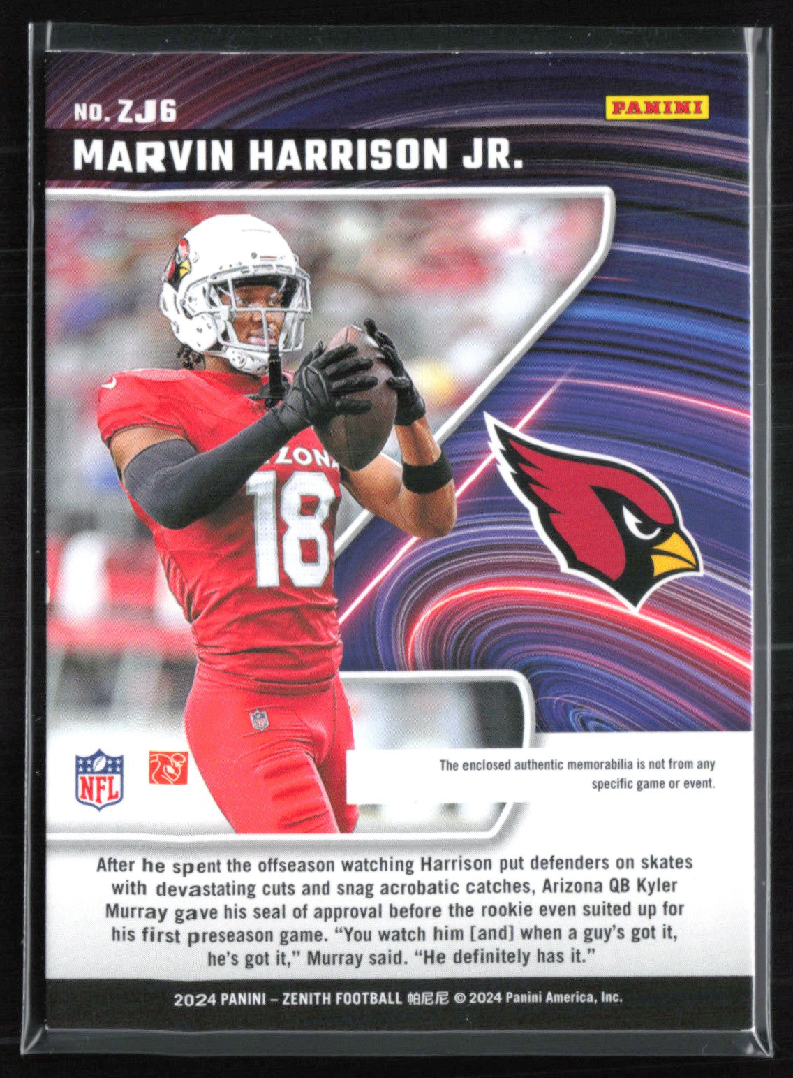 Marvin Harrison Jr. RC Z-Jersey