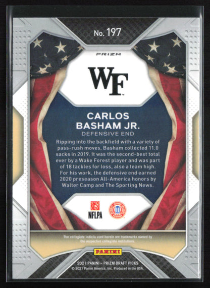 Carlos Basham Jr. RC RWB