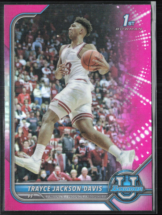 Trayce Jackson-Davis 1st Bowman Pink